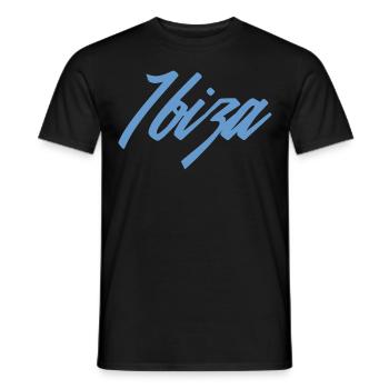Ibiza - T-shirt homme - noir - Devant - AI Model Male 178 light (178cm)