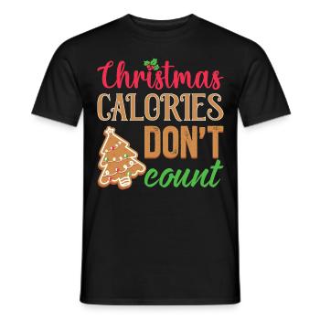 Cadeaux de Noël Noël - T-shirt homme - noir - Devant - AI Model Male 178 light (178cm)