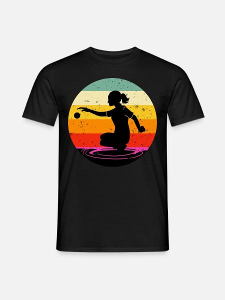 Petanque Boccia Boule Kugelspiel - Männer T-Shirt - Schwarz