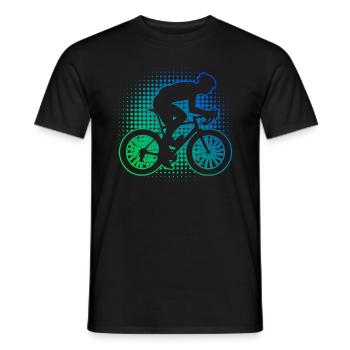 Vélo de route Vélo de route Hommes Vélo de route Vélo de route - T-shirt homme - noir - Devant - AI Model Male 178 light (178cm)