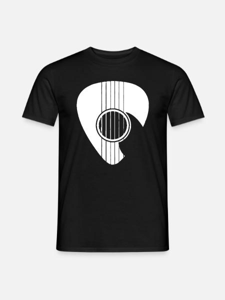 guitar player - Männer T-Shirt - Schwarz