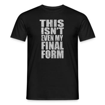 Anime - Männer T-Shirt - Schwarz - Vorne - AI Model Male 178 light (178cm)
