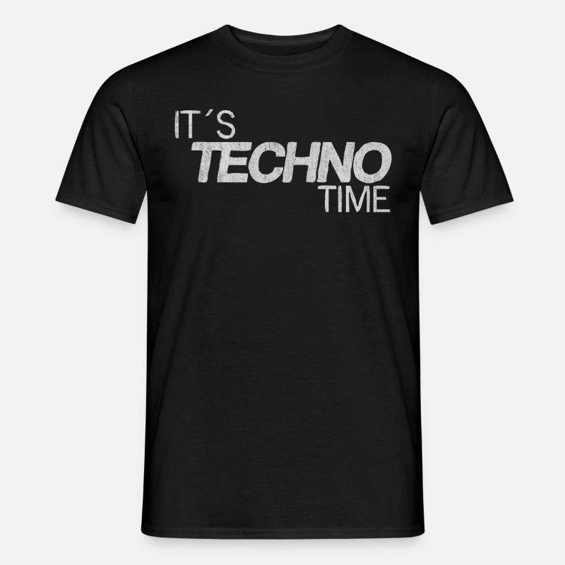 EDM - Männer T-Shirt - Schwarz