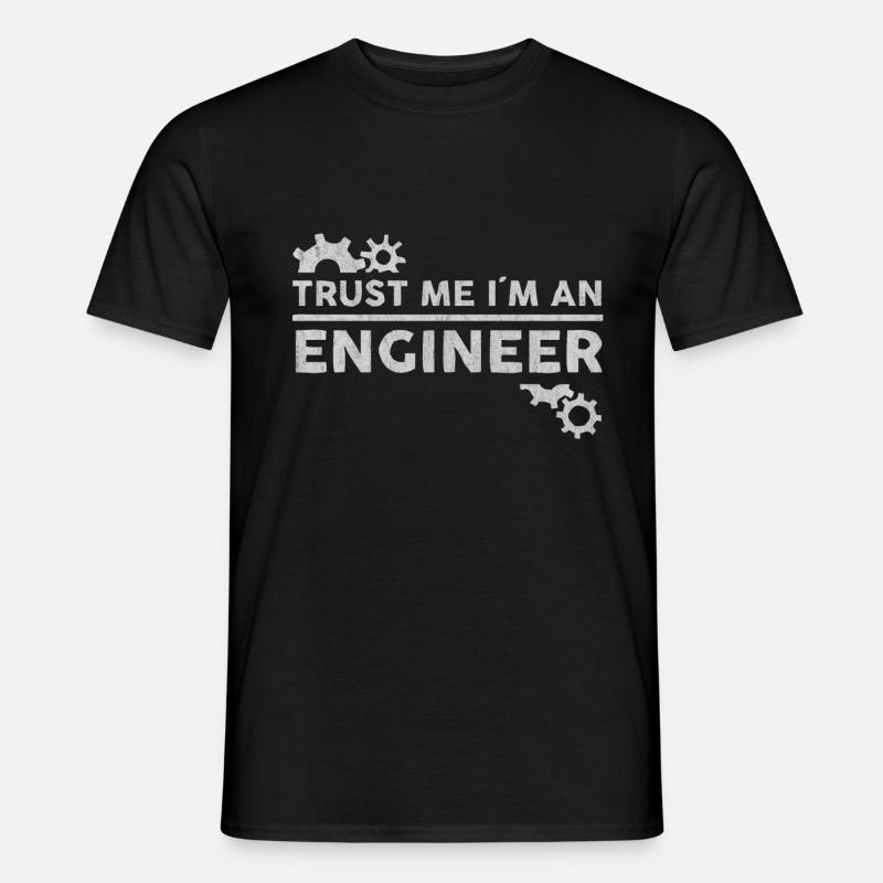 engineer - Men’s T-shirt - black