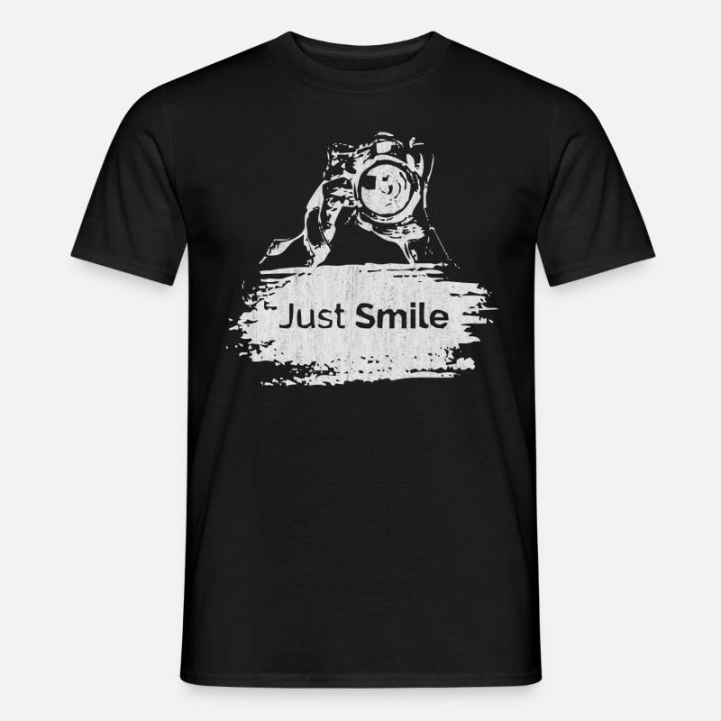 camera - Men’s T-shirt - black