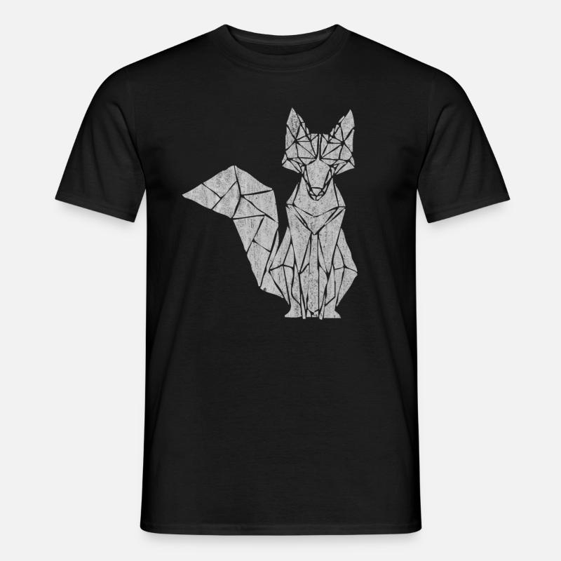 Fox, foxes - Men’s T-shirt - black