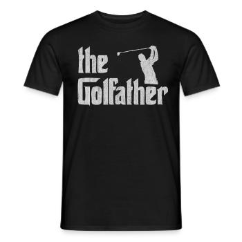 Golf, golf spielen, golfer - Männer T-Shirt - Schwarz - Vorne - AI Model Male 178 light (178cm)