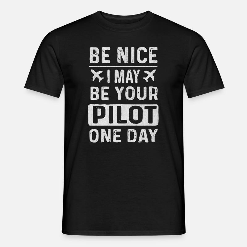Pilot, pilot - Men's T-Shirt - black
