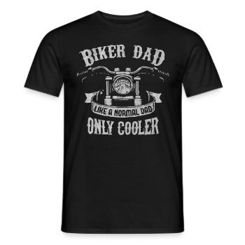 Motorcycling, motorbike - Men's T-Shirt - black - Front - AI Model Male 178 light (178cm)