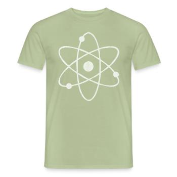 Physik, Physik lehrer, Physik studium, Physik stud - Männer T-Shirt - Sage - Vorne - AI Model Male 178 light (178cm)