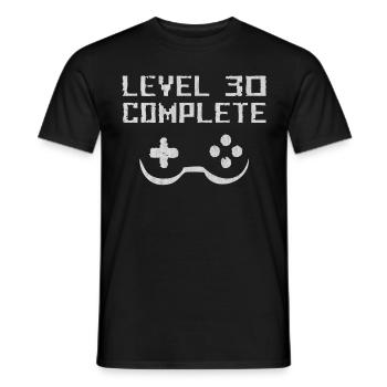 Anniversaire, anniversaires, fête d'anniversaire, heureux - T-shirt homme - noir - Devant - AI Model Male 178 light (178cm)