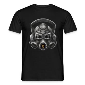 Biohazard - T-shirt homme - noir - Devant - AI Model Male 178 light (178cm)