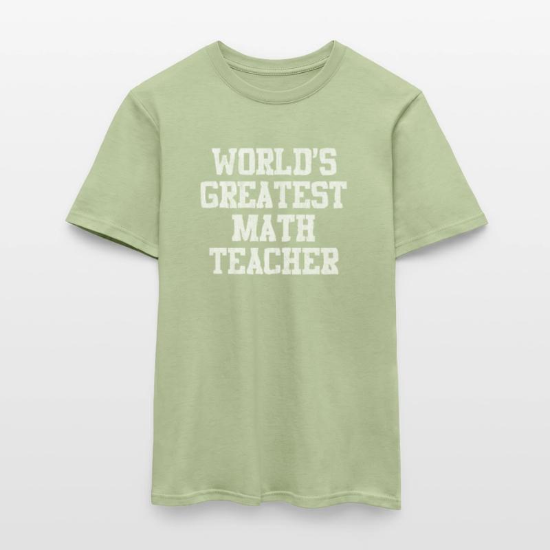 Math, math, math teacher, math lecturer, Men's T-Shirt