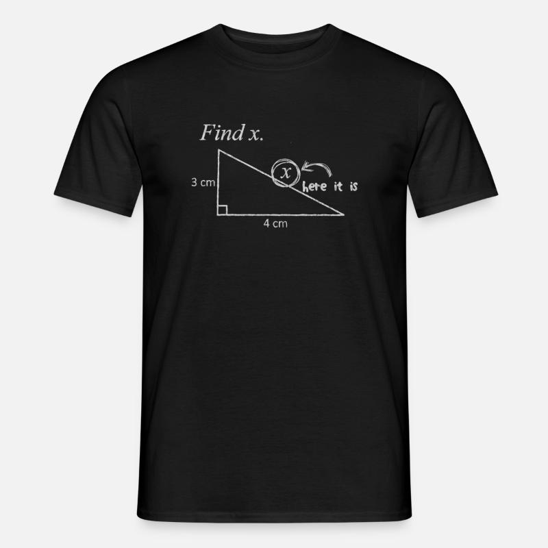 Math, math, math teacher, math lecturer, Men’s T-shirt