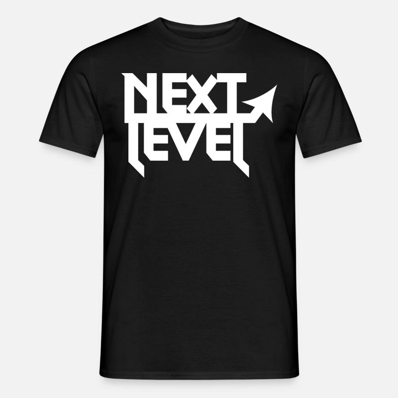 next level w - Männer T-Shirt - Schwarz