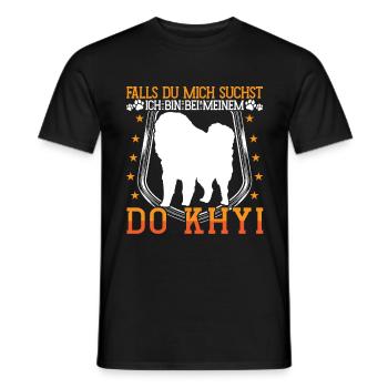 I'm with Do Khyi Tibetan Mastiff - Men's T-Shirt - black - Front - AI Model Male 178 light (178cm)