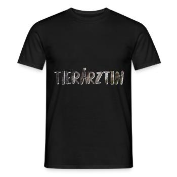 Tierarzt Haustier Tierpfleger Tierarzthelfer - Männer T-Shirt - Schwarz - Vorne - AI Model Male 178 light (178cm)