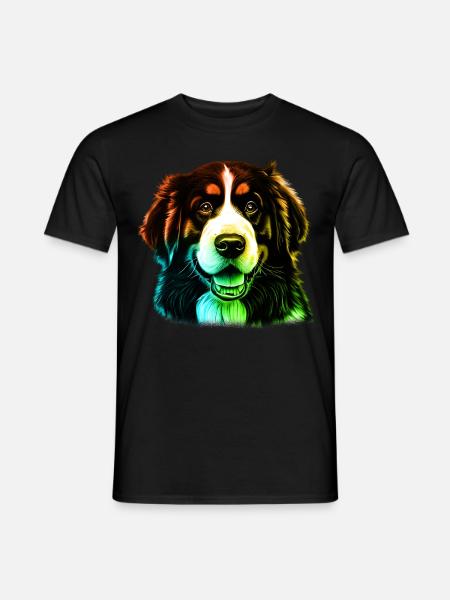 Bernadin Dog - Men's T-Shirt - black