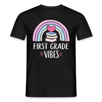 Erste Klasse Stimmung - Männer T-Shirt - Schwarz - Vorne - AI Model Male 178 light (178cm)