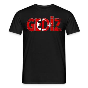 Gediz Turquie Kütahya d’occasion - T-shirt homme - noir - Devant - AI Model Male 178 light (178cm)
