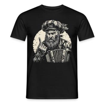 Grantler Grantig Bairischen Dialekten Bayern - Männer T-Shirt - Schwarz - Vorne - AI Model Male 178 light (178cm)