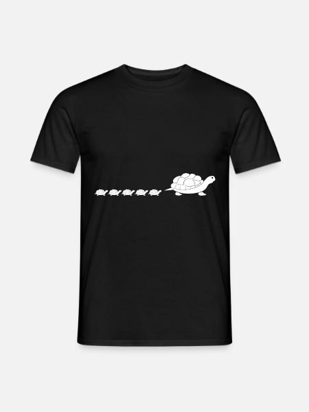 Turtle Turtle - Men's T-Shirt - black