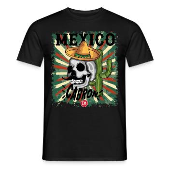 Mexiko - Männer T-Shirt - Schwarz - Vorne - AI Model Male 178 light (178cm)