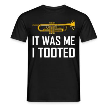 Jazz Music Player Trompete Evolution Jazz Lifestyl - Männer T-Shirt - Schwarz - Vorne - AI Model Male 178 light (178cm)