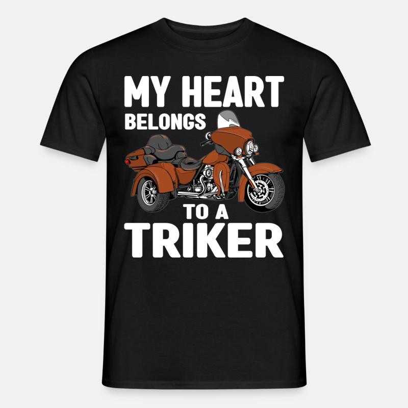 Triker - Männer T-Shirt - Schwarz
