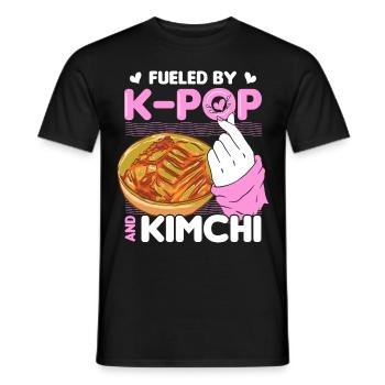 Kimchi Liebhaber Koreanische Küche Essen Geschenke - Männer T-Shirt - Schwarz - Vorne - AI Model Male 178 light (178cm)