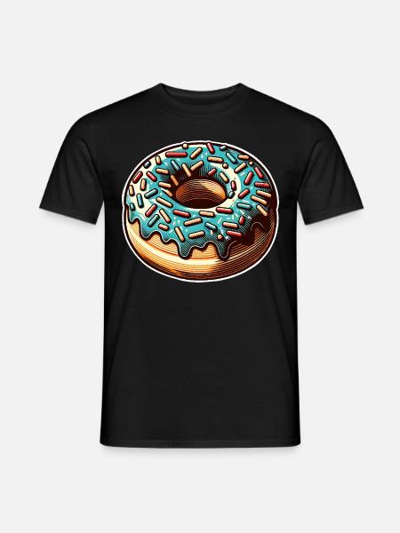 Beignet - T-shirt homme - noir