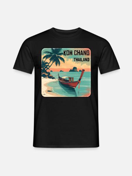 Koh Chang - Männer T-Shirt - Schwarz