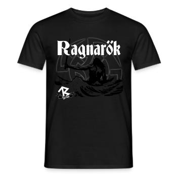 ragnaroek - Männer T-Shirt - Schwarz - Vorne - AI Model Male 178 light (178cm)