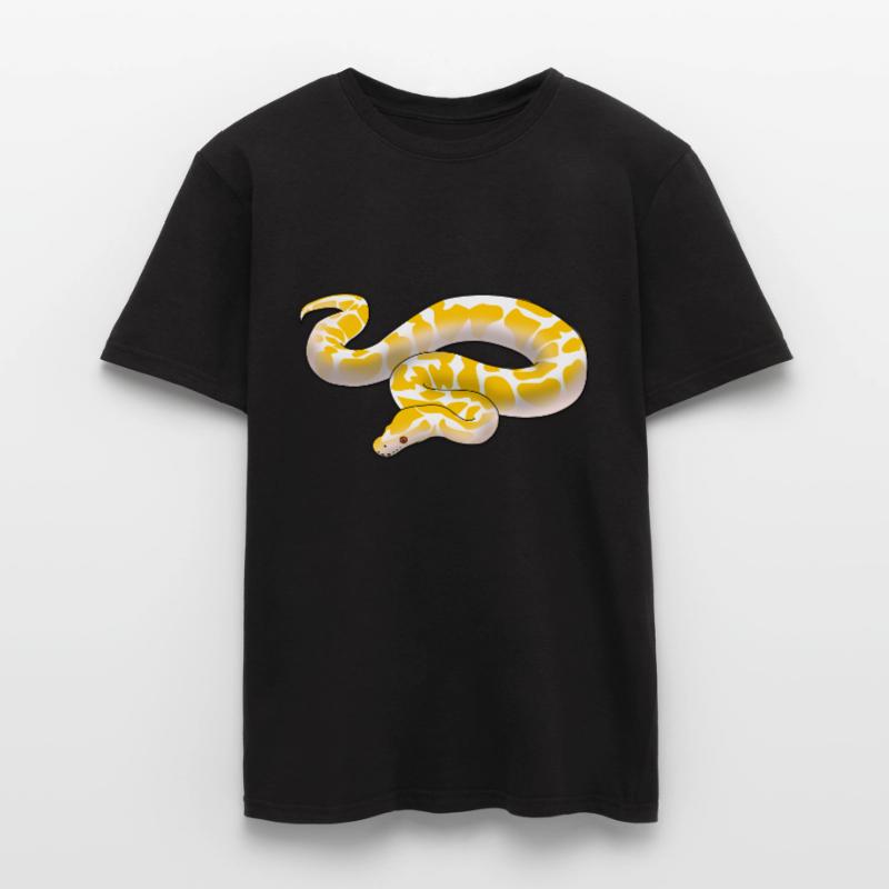 Albino ball python Python regius ballpython motif T-shirt homme