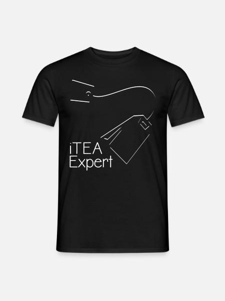 Informatiker Spruch It Experte Computer Nerd Admin - Männer T-Shirt - Schwarz