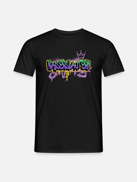 Kaiserslautern Germany Graffiti Spray Sprayer - Men's T-Shirt - black