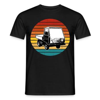 Multicar M25 Multicar Nouveaux camions Multricar - T-shirt homme - noir - Devant - AI Model Male 178 light (178cm)