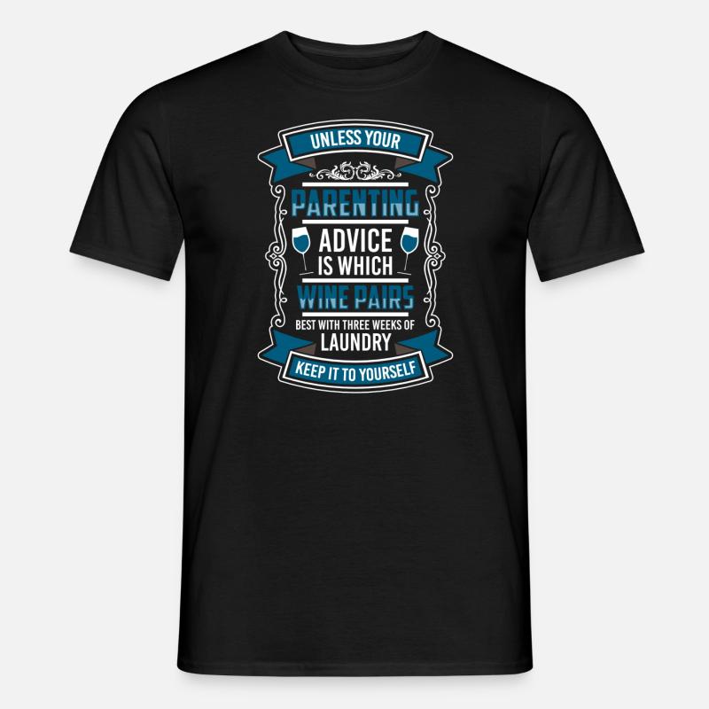 Eltern Elternschaft - Männer T-Shirt - Schwarz