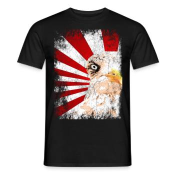 Evil North Sea Gull Miemuschelart Style Nordic - Männer T-Shirt - Schwarz - Vorne - AI Model Male 178 light (178cm)