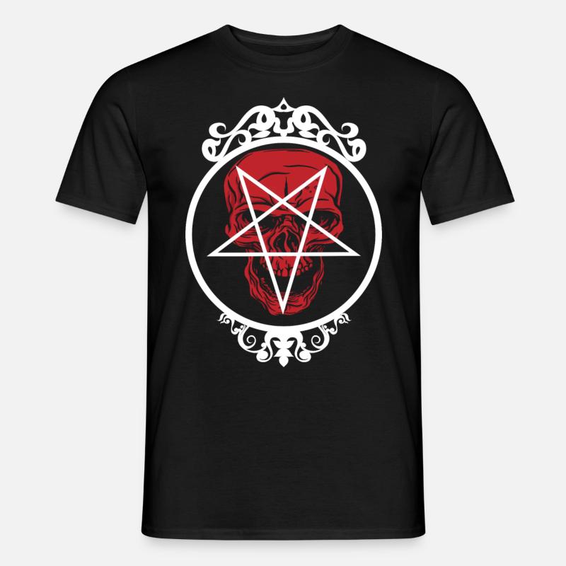 Pentaskull - T-shirt homme - noir