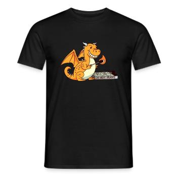 Lustiger Spielt Mit Streichhölzern Humor Ironie - Männer T-Shirt - Schwarz - Vorne - AI Model Male 178 light (178cm)