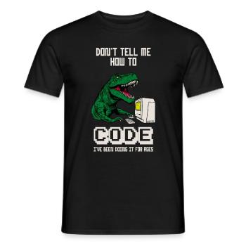 No, you can't pet my bulldog - Men's T-Shirt - black - Front - AI Model Male 178 light (178cm)