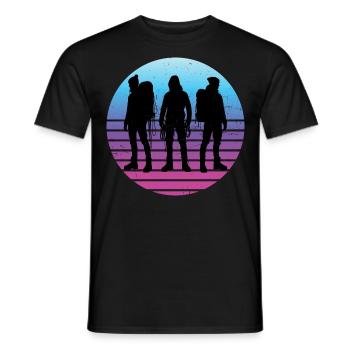 Escalade Bloc Grimpeur Bloc Bloc - T-shirt homme - noir - Devant - AI Model Male 178 light (178cm)