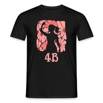 Mouvement 4B Féminisme Femmes Coréennes Fortes - T-shirt homme - noir - Devant - AI Model Male 178 light (178cm)