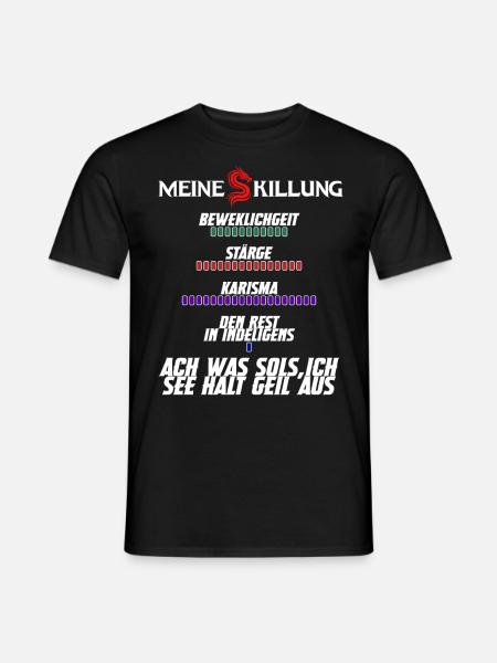 RPG Tabletop Gamer Rollenspiele Pen and Paper Fans - Männer T-Shirt - Schwarz