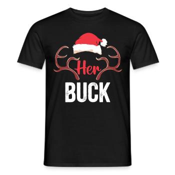 Cadeaux de Noël Noël - T-shirt homme - noir - Devant - AI Model Male 178 light (178cm)