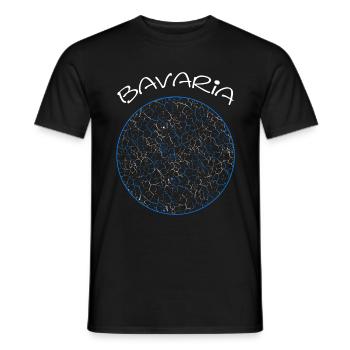 Bavaria, Bayern - Männer T-Shirt - Schwarz - Vorne - AI Model Male 178 light (178cm)