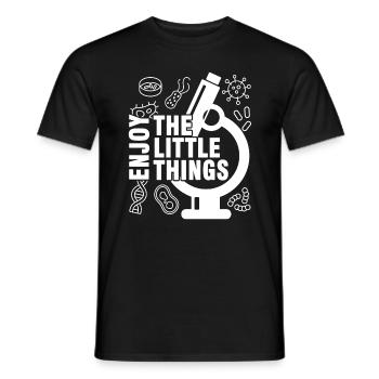 Biologie Biologe Labor Forschung Geschenk - Männer T-Shirt - Schwarz - Vorne - AI Model Male 178 light (178cm)