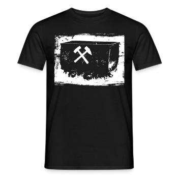 Mines Bergmann Lore Ruhr - T-shirt homme - noir - Devant - AI Model Male 178 light (178cm)