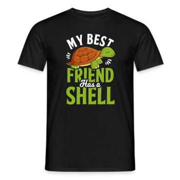 Turtle Turtle Turtle - Men's T-Shirt - black - Front - AI Model Male 178 light (178cm)